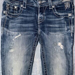 Miss Me Medium / Dark Blue Women's Skinny Jeans